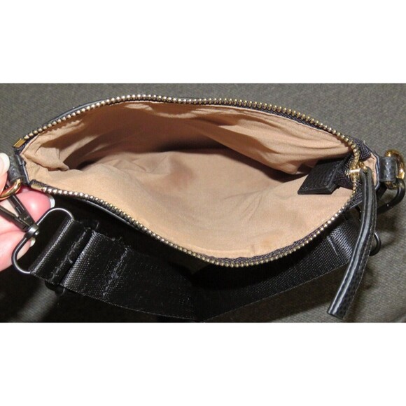Nicole Miller Black Crossbody Purse Strap - Picture 2 of 6